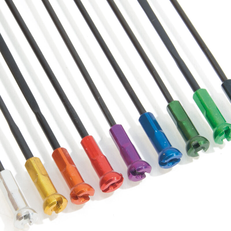 Sapim aluminium spoke nipples - 14mm