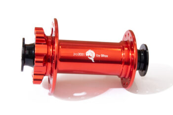 boost hub in chilli red