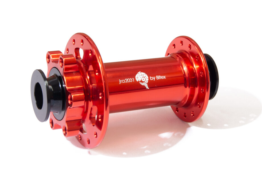 boost hub in chilli red