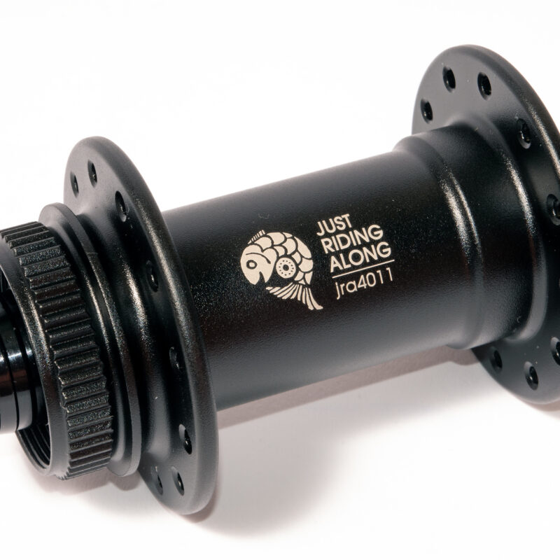 centre-lock J-bend front hubs