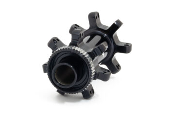 JRA Centre-Lock straight-pull 28 hole front hub in black