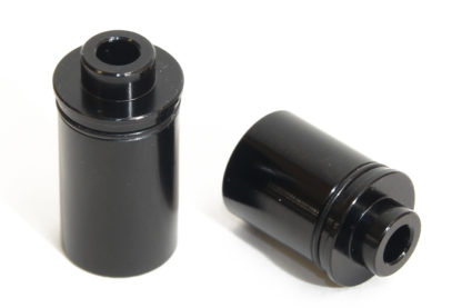 axle end caps for front straight-pull centre-lock hubs