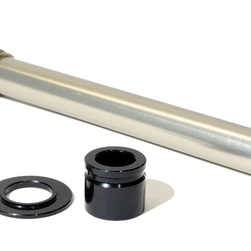 axle and end caps for rear 6-bolt standard spacing hubs - push-fit
