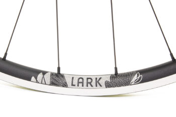 Lark rim with etched decal
