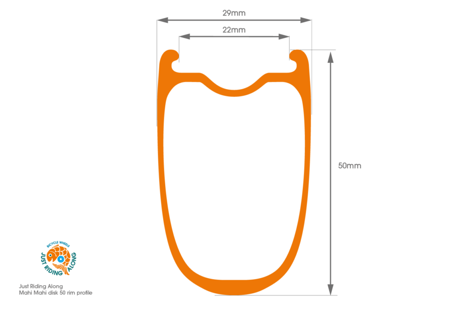 Mahi Mahi disk 50 rim profile